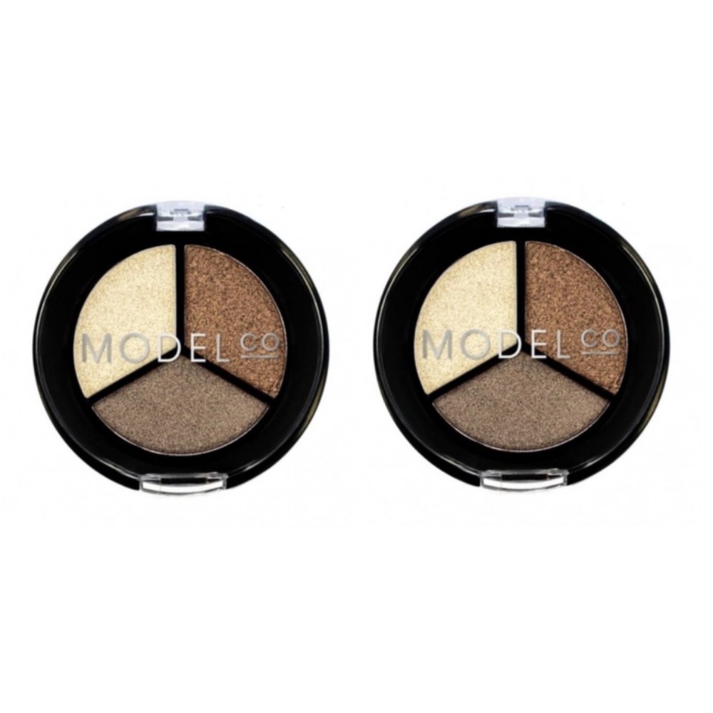 ModelCo Metallic Eyeshadow Trio - St Tropez - Two (2) New in Box